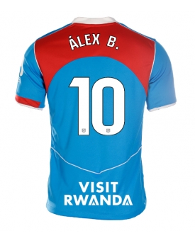 Billige Fotballdrakt Atletico Madrid Alex Baena #10 Replika Tredjedrakt Dame 2025-26 Kortermet Billige Fotballdrakt Atletico Madrid Alex Baena #10 Replika Tredjedrakt Dame 2025-26 Kortermet